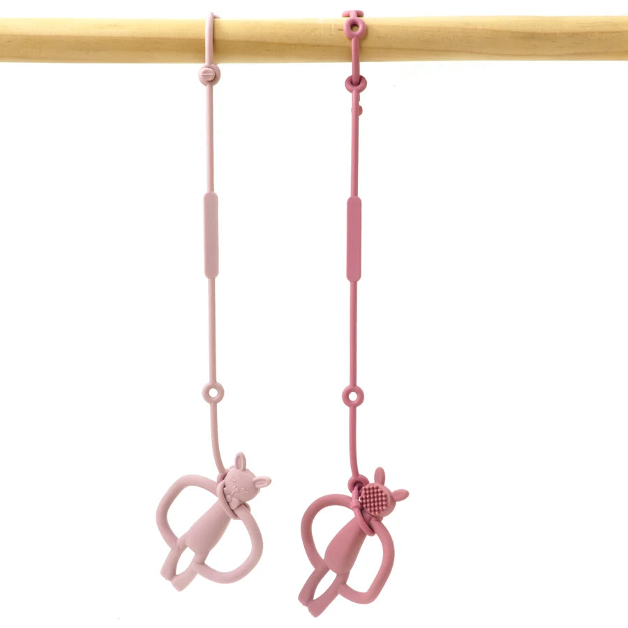 Silicone Pacifier Clip & Teething Chain for Babies