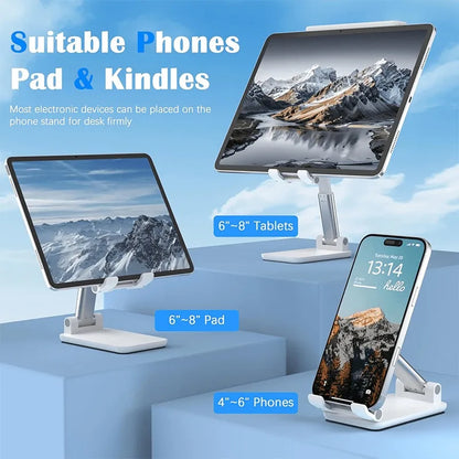 Adjustable Desktop Phone & Tablet Stand – Universal Holder