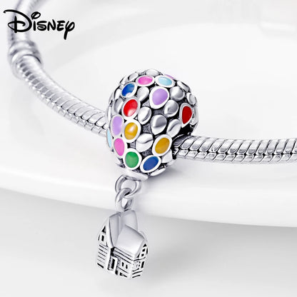 Disney S925 Silver Princess Charm Bead – Fits Pandora Bracelet & Necklace