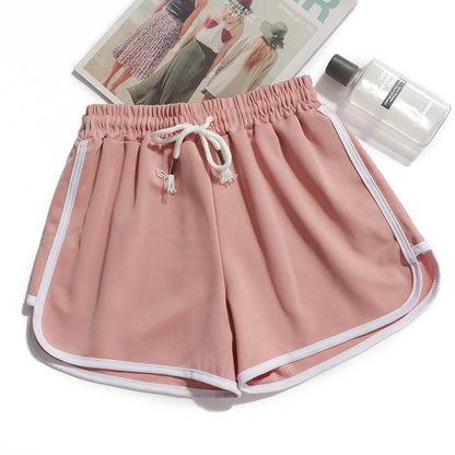 Women's Casual Athletic Shorts – Loose Mid-Waist Yoga & Summer Shorts