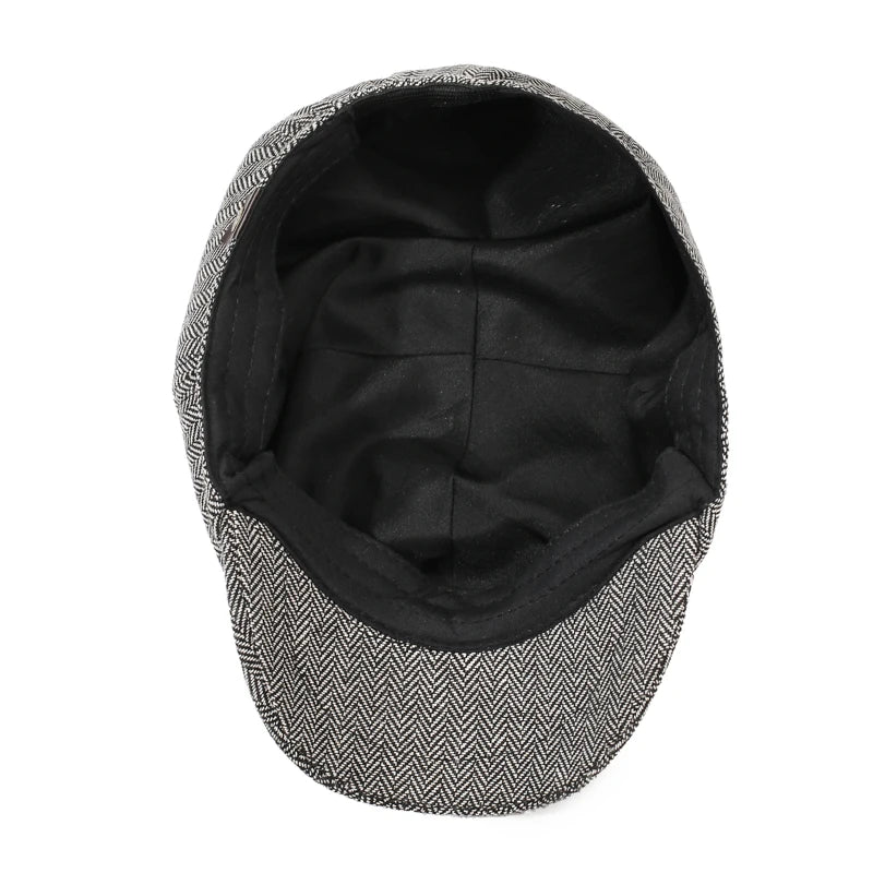 Newsboy Cap – Unisex Retro Cotton Beret for Travel & Casual Wear