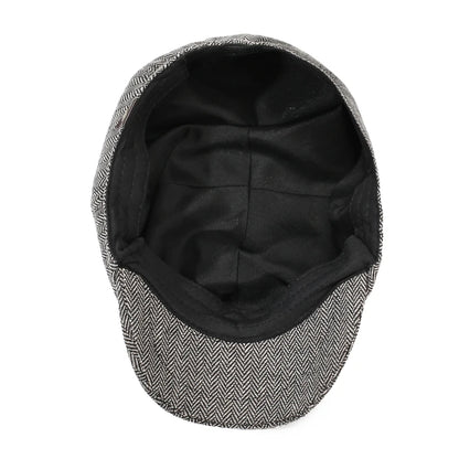 Newsboy Cap – Unisex Retro Cotton Beret for Travel & Casual Wear