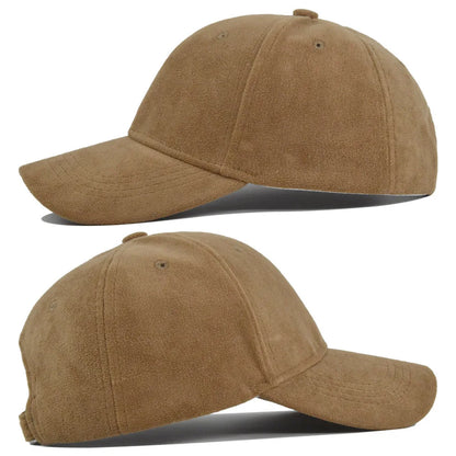 Solid Color Baseball Cap – Unisex Retro Adjustable Hat