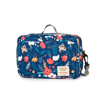 Waterproof Baby Diaper Bag – Printed Wet Dry Reusable Maternity Bag