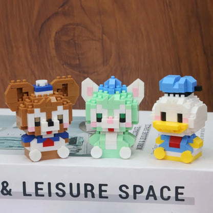 Cartoon Character Mini Building Blocks Set – DIY Brick Figures
