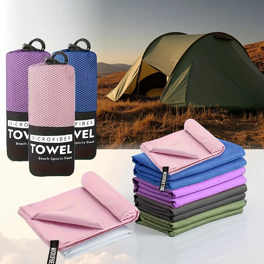 Microfiber Towel – Quick-Dry Sports, Beach & Travel Towel