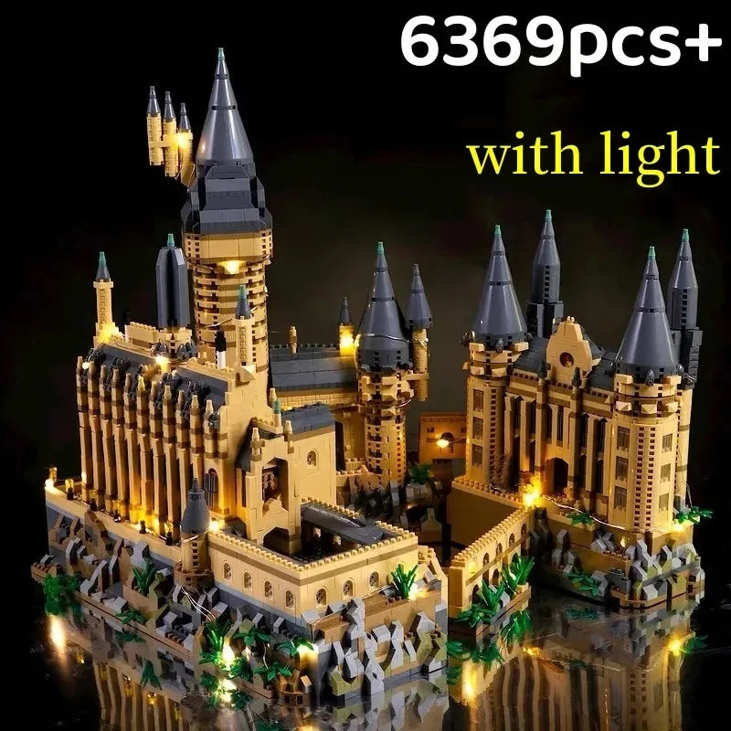 Medieval Magic Castle Micro Brick Building Set – 6369pcs with 4 Figures