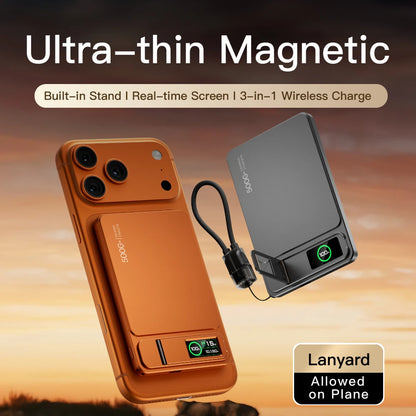 MagSafe Magnetic Wireless Power Bank 20W Fast Charging with Kickstand