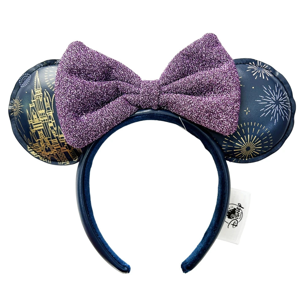 Mickey Minnie Mouse Ear Headband – Disney Sequin & Bow Styles for Adults & Kids