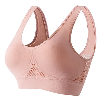 Women's High-Support Sports Bra – Shockproof Running Fitness Bra