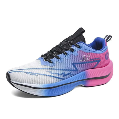 Carbon Plate Running Shoes – Soft Cushion Unisex Sneakers