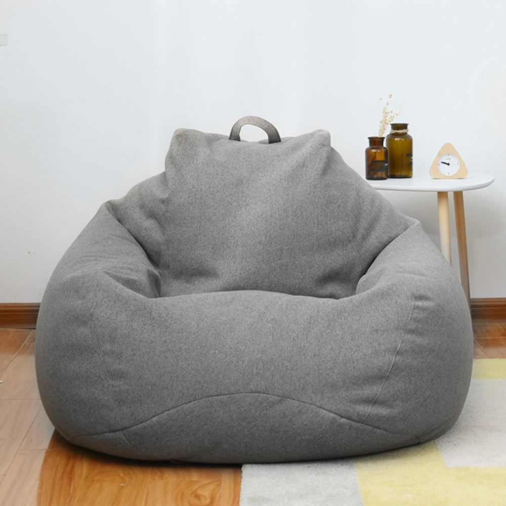 Soft Fluffy Bean Bag Chair Cover Without Filler