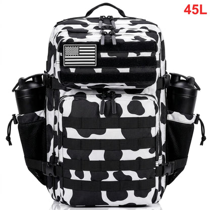 45L Tactical Backpack – Waterproof Military Hiking Bag