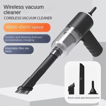 Handheld Portable Vacuum Cleaner – Compact Cordless for Car & Home
