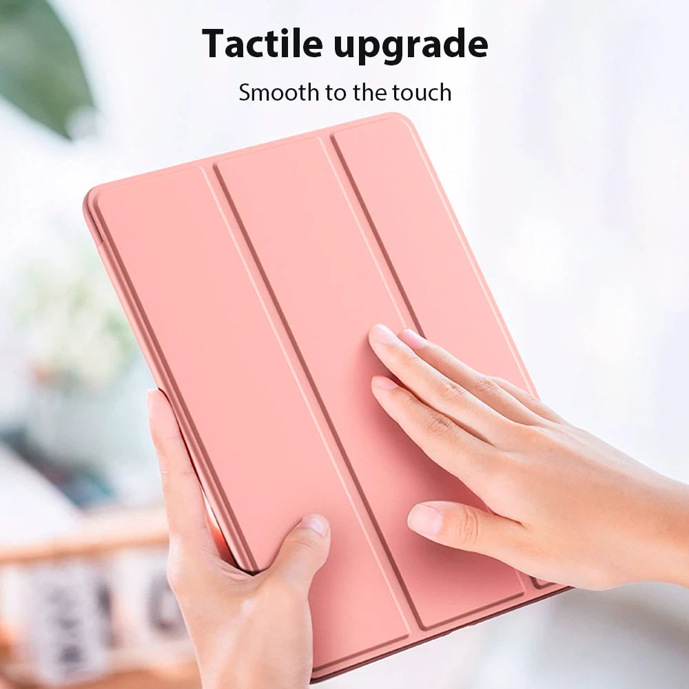 Magnetic PU Leather iPad Case with Stand – Wide Compatibility