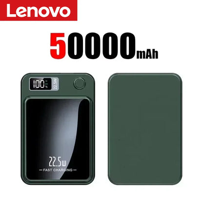 Lenovo Magnetic Wireless Power Bank 22.5W Fast Charging 50000–200000mAh