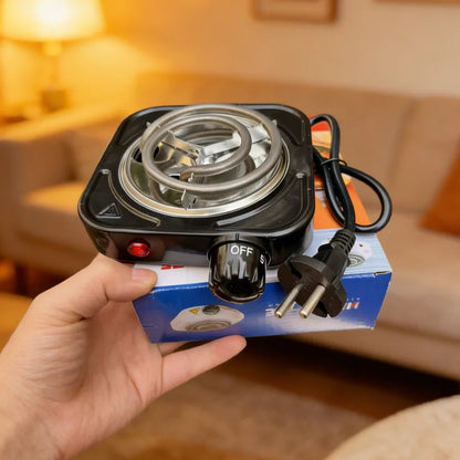 500W Electric Coil Burner – Portable Shisha Coal & Coffee Heater
