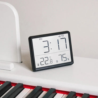 Digital Alarm Clock with Temperature & Humidity Display