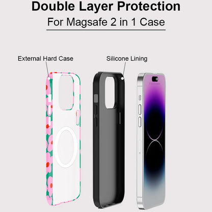 Fcicicase Magnetic Matte Bumper For Magsafe iPhone Case