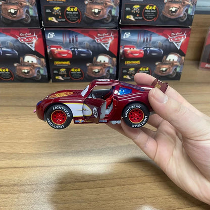 Disney Pixar Cars Lightning McQueen Diecast Pull Back Toy with Lights