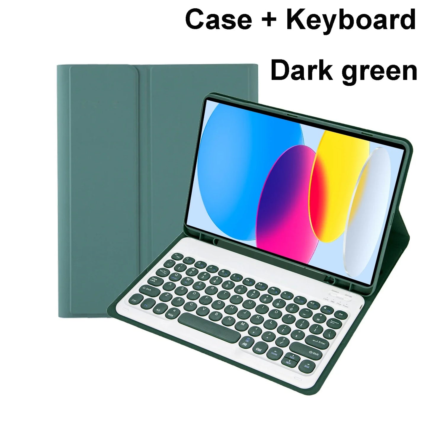 iPad Bluetooth Keyboard Case with Touchpad – 11th Gen, A16, Multi-Language