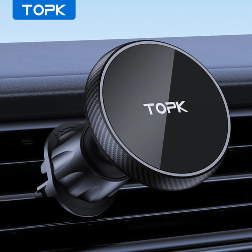 TOPK MagSafe Magnetic Car Phone Holder – Air Vent Mount