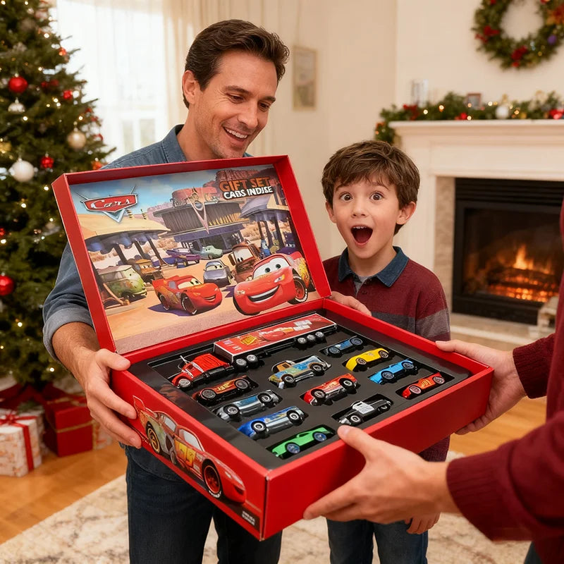 12PCS Disney Pixar Cars Die Cast Toy Gift Box Set