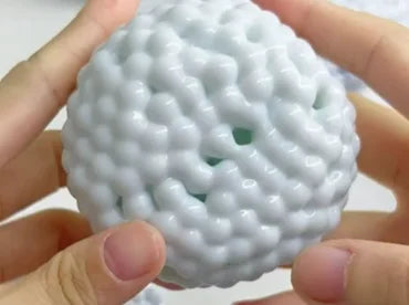 Grape Stress Ball Squishy – Shapeable Vacuum Sand Squeeze Fidget Toy