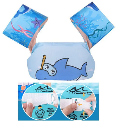 Rooxin Foam Swim Vest and Armbands for Kids