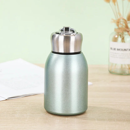 Mini Vacuum Insulated Water Bottle 10oz – Stainless Steel Travel Thermos
