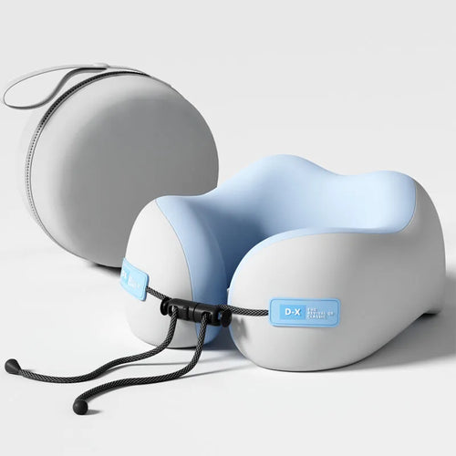 Memory Foam Travel Neck Pillow – U-Shaped, Soft & Ergonomic, 3 Colors
