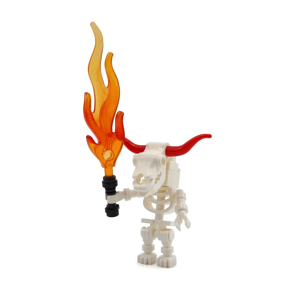 Halloween Skeleton Army Building Blocks Minifigures – Skeleton Horse MOC Figures