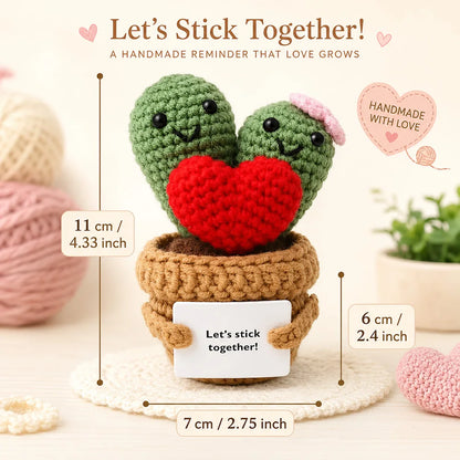 Crochet Pocket Hug Doll – Handmade Knitted Positive Energy Gift