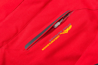 Men's Waterproof Hiking Jacket – Windproof Hooded Windbreaker Plus Size