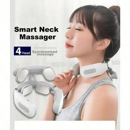 Smart Neck & Shoulder Massager – USB Rechargeable Portable