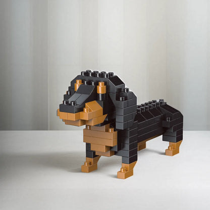 Mini Dog & Cat Building Blocks Toy – Lifelike Micro Brick Animal Figures