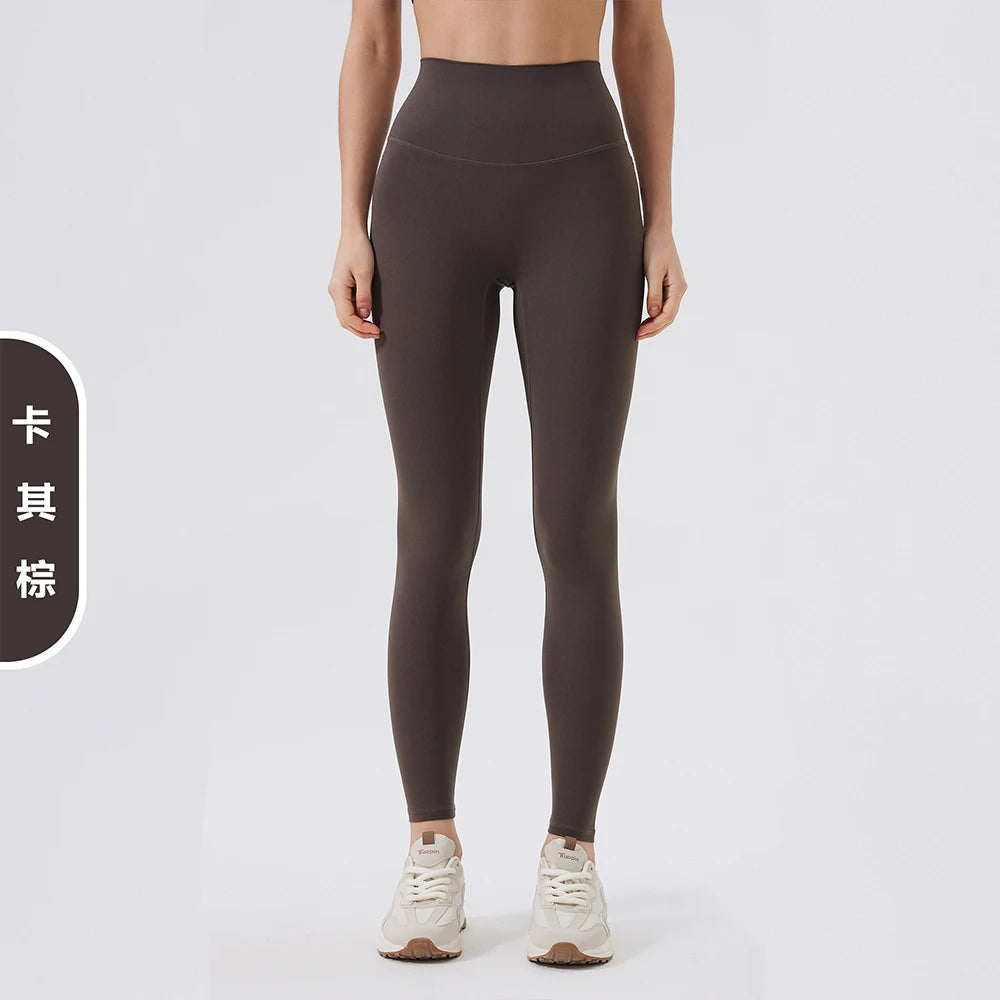 Women's High Waist Yoga Leggings – Cropped with Back Pocket