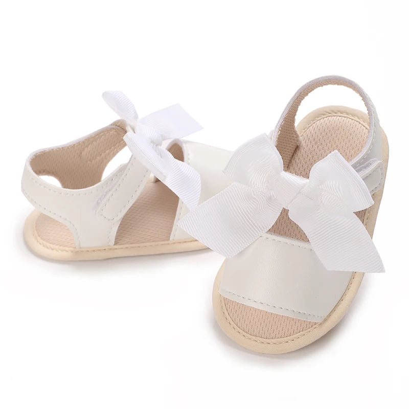 Baby Butterfly Sandals – Glitter Soft Sole Summer Shoes