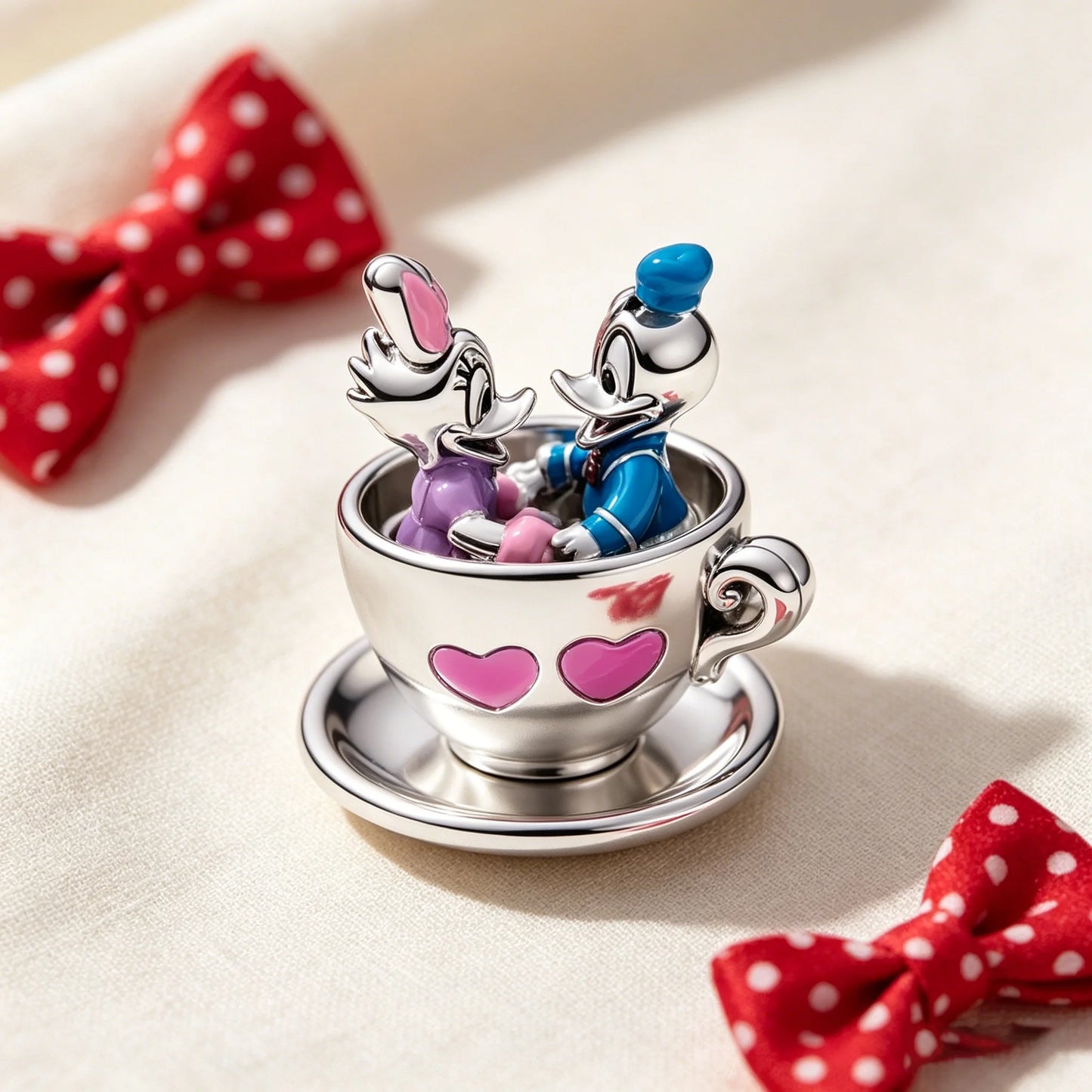 Disney Character Charm Bead – Fits Snake Chain Bracelet & Necklace