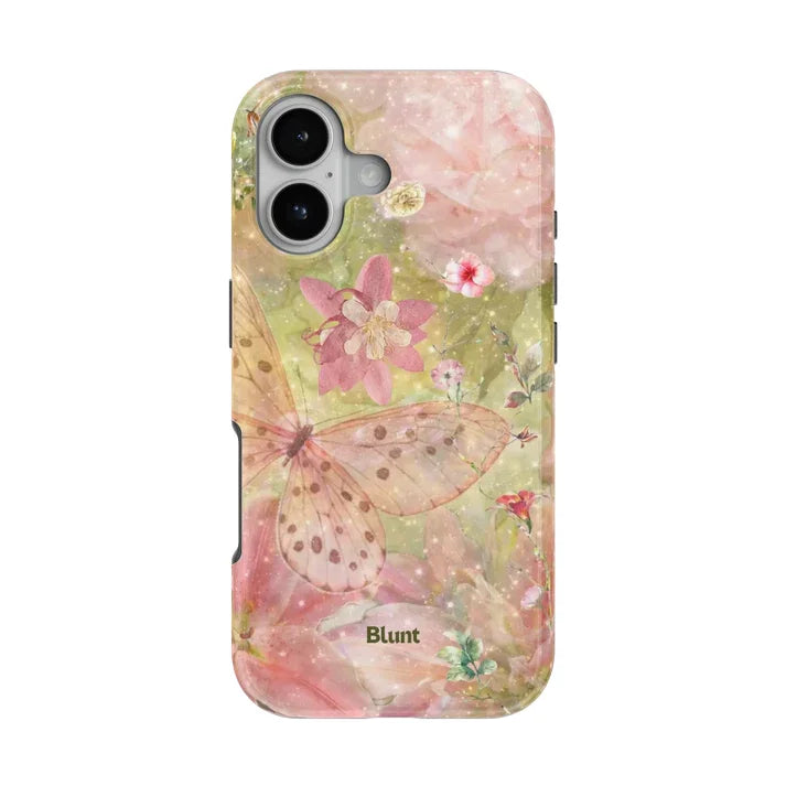 Clmj Pink Garden iPhone Case