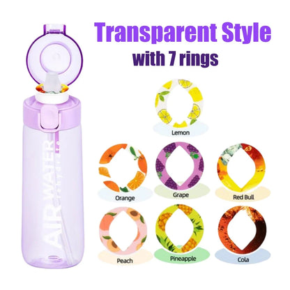 750ML Fruit Flavor Sports Water Bottle with 7 Pods