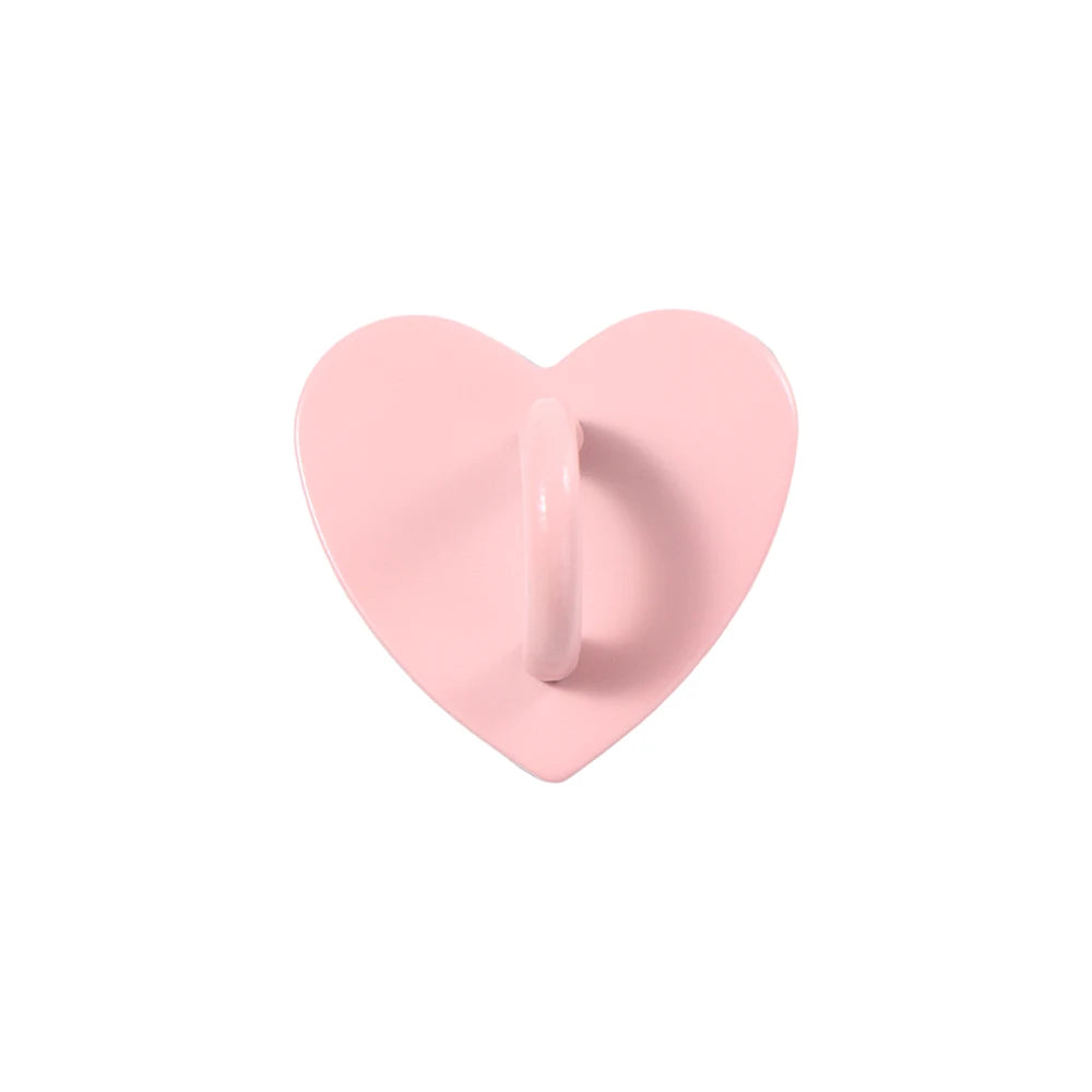 2pcs Adhesive Metal Phone Charm Ring Stand Hook