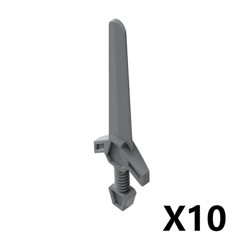 Medieval Military Building Blocks Parts – Castle Knights Weapons Accessories