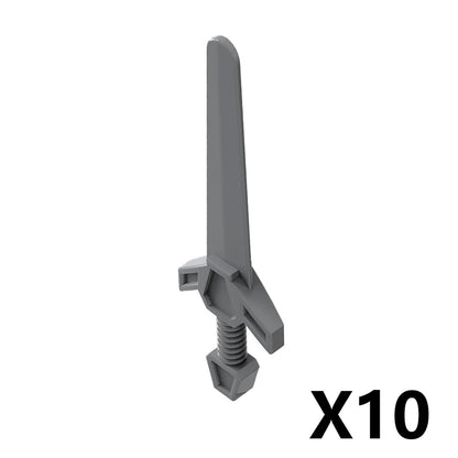 Medieval Military Building Blocks Parts – Castle Knights Weapons Accessories