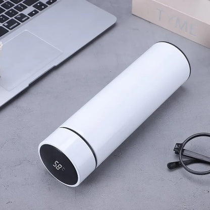Smart Temperature Display Thermos Bottle – 500ml Insulated Water Bottle
