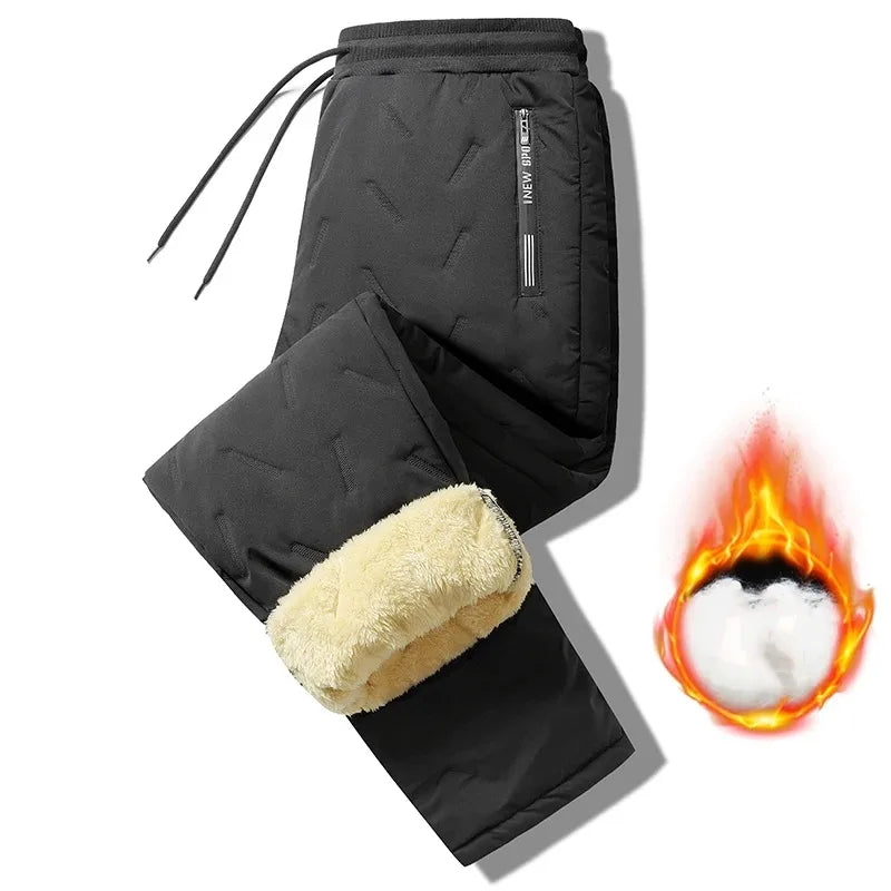Women's Fleece-Lined Winter Pants – Warm Thickened Trousers