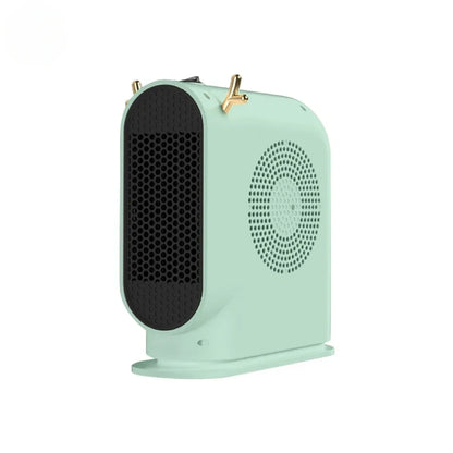 Portable Electric Space Heater 500W with Smart Thermostat Fan