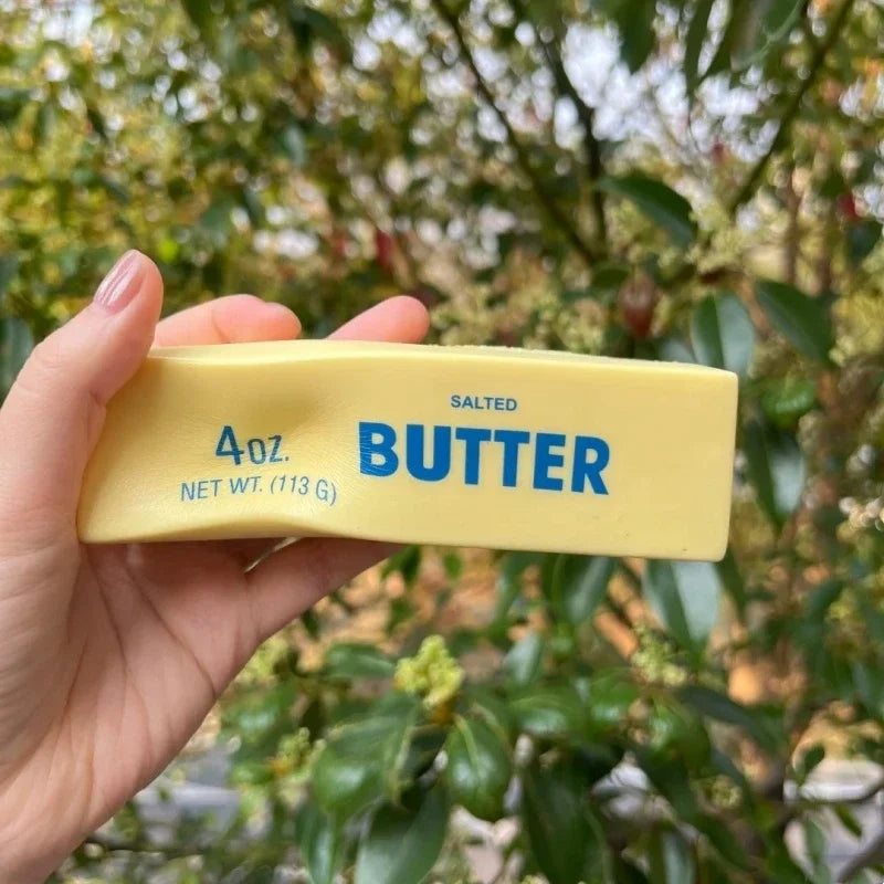 Butter Stick Squishy Fidget Toy – Stress Relief Squeeze Toy