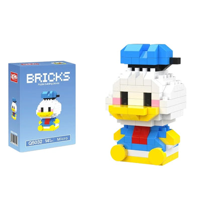 Cartoon Character Mini Building Blocks Set – DIY Brick Figures