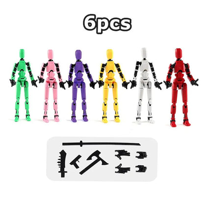 T13 Multi-Jointed Robot Dog Action Figure – Poseable Titan Mech Toy
